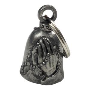 Pewter Praying Hands Guardian® Bell FITS Harley Motorcycles USA